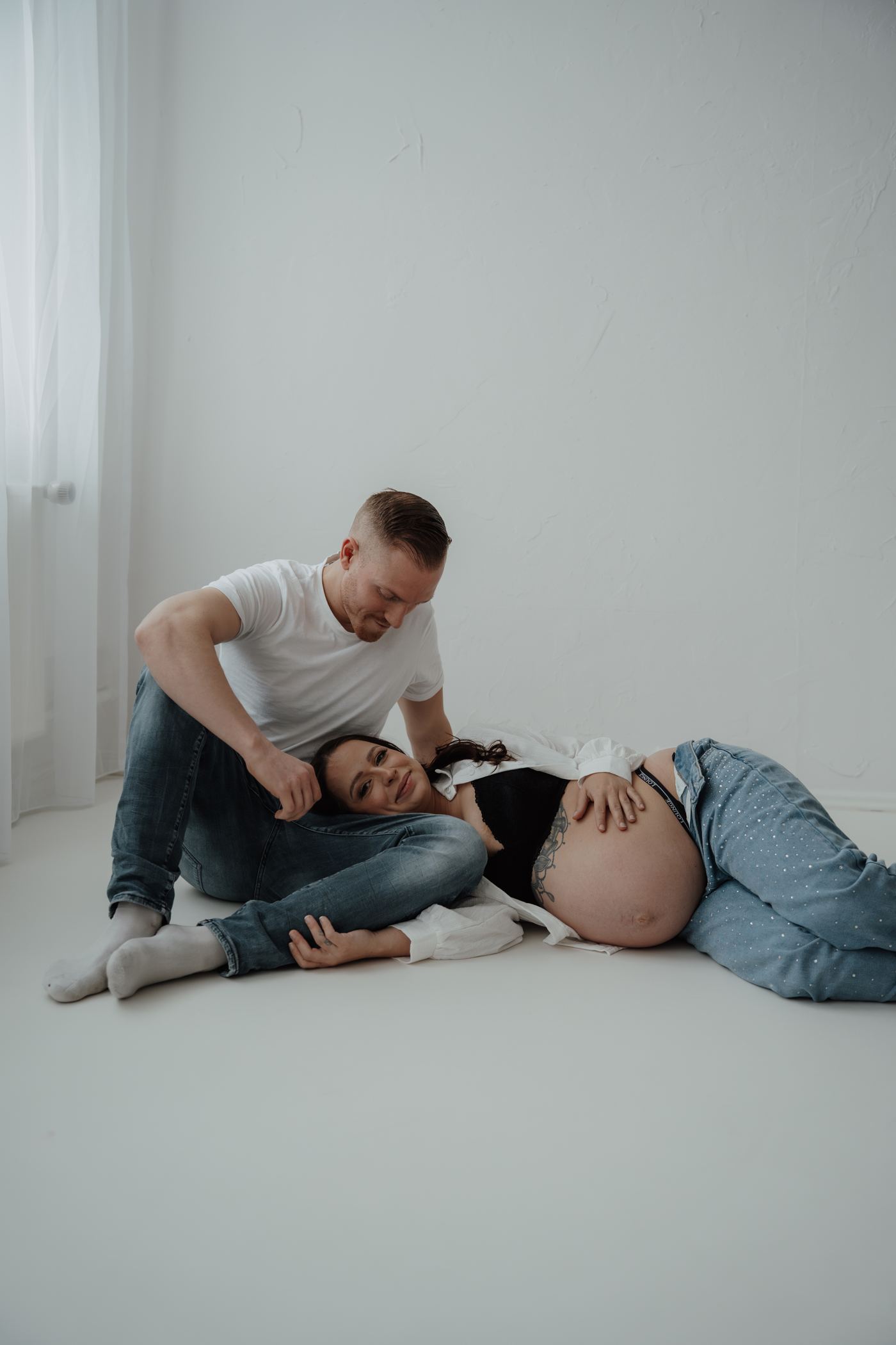Babybauch Studio Shooting 10
