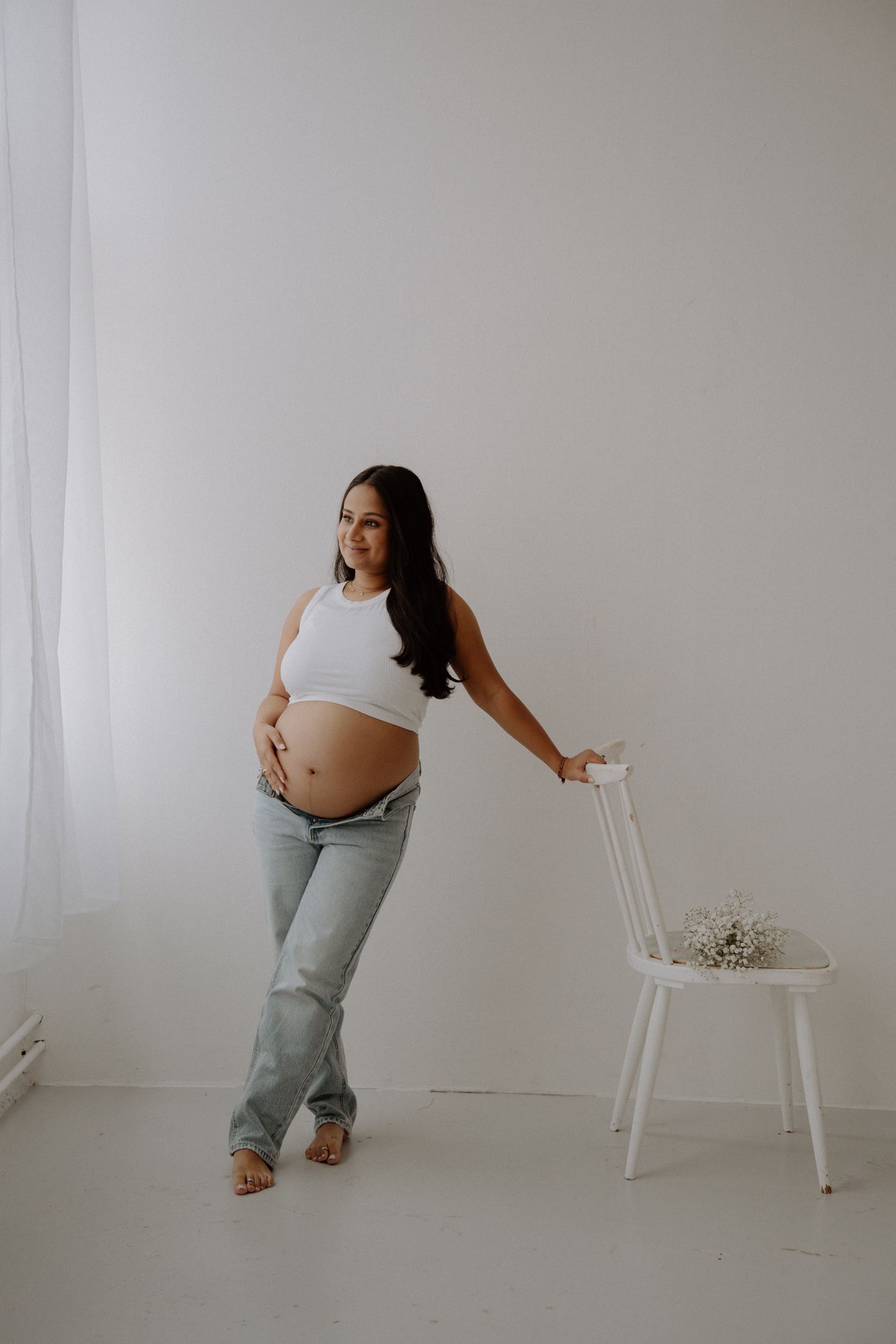 Babybauch Studio Shooting 4